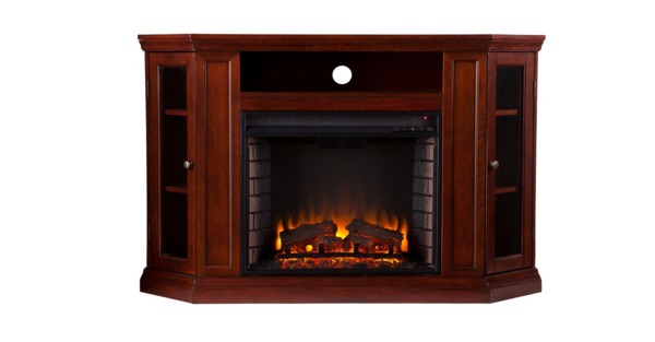 Southern Enterprises Claremont Convertible Media Cherry Electric Fireplace Review
