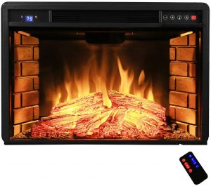 AKDY Azfl-EF05-28r Electric Firebox Fireplace Heater Insert