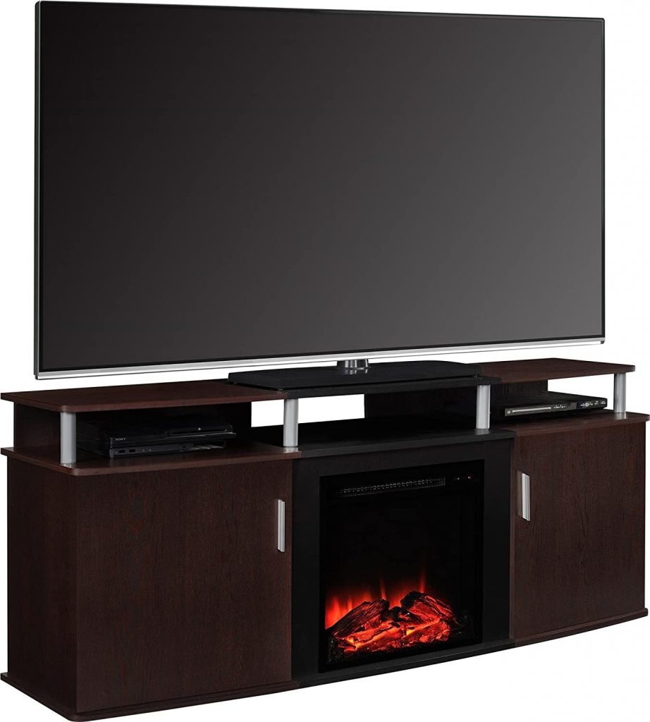 Altra Furniture Carson Fireplace TV Console - 70 Inch