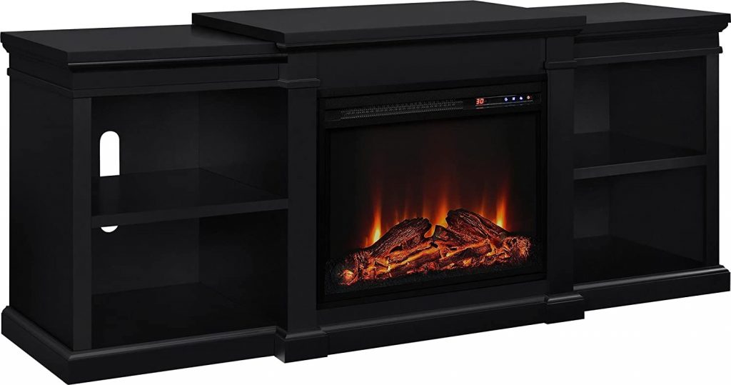 Altra Furniture Manchester TV Stand with Electric Fireplace