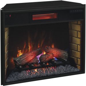 Classic Flame 28II300GRA Infrared Quartz Electric Fireplace Insert