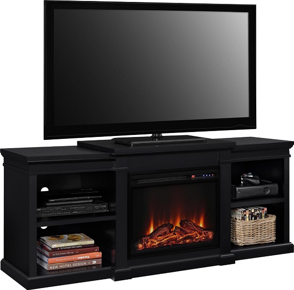 Altra Furniture Manchester TV Stand with Fireplace Review