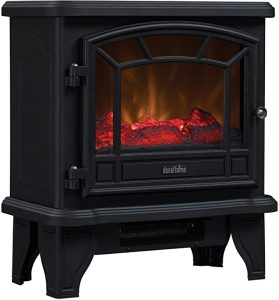 Duraflame DFS-550-21-BLK Maxwell Electric Stove with Heater 1500W