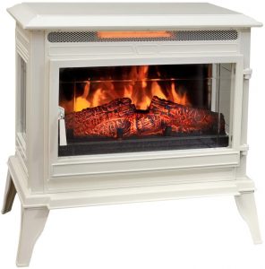 Comfort Smart CS-25IR-CRM Infrared Electric Fireplace Stove