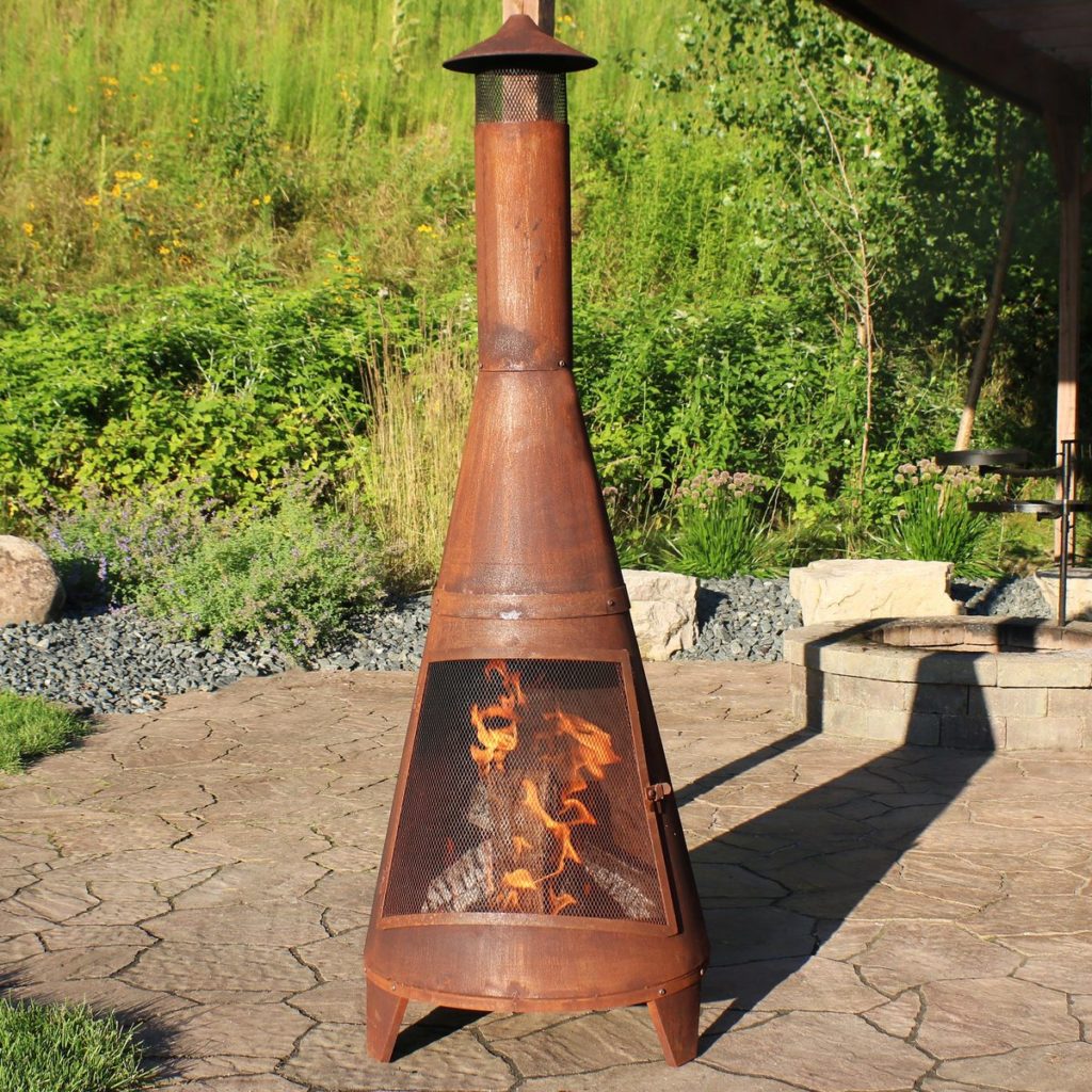 rustic-chiminea-fire-pit