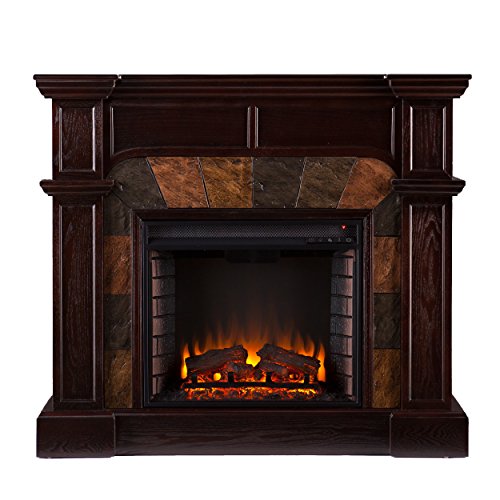 Compare With  SEI Cartwright Convertible Electric Fireplace VS. Altra Ameriwood Home Chicago Fireplace TV Console