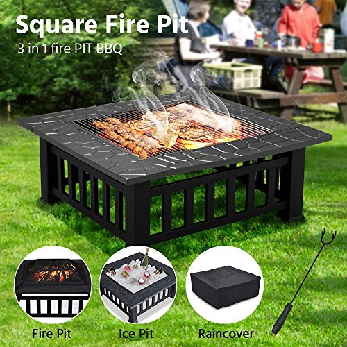 Compare with Yaheetech Outdoor Metal Firepit vs Camp Chef FP29LG Propane