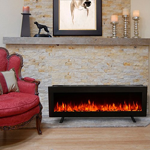 Compare Napoleon Allure Linear vs. GMHome Freestanding Wall Mount Electric Fireplace