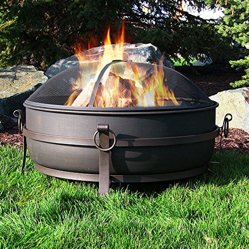 Sunnydaze Large Outdoor Fire Pit Review