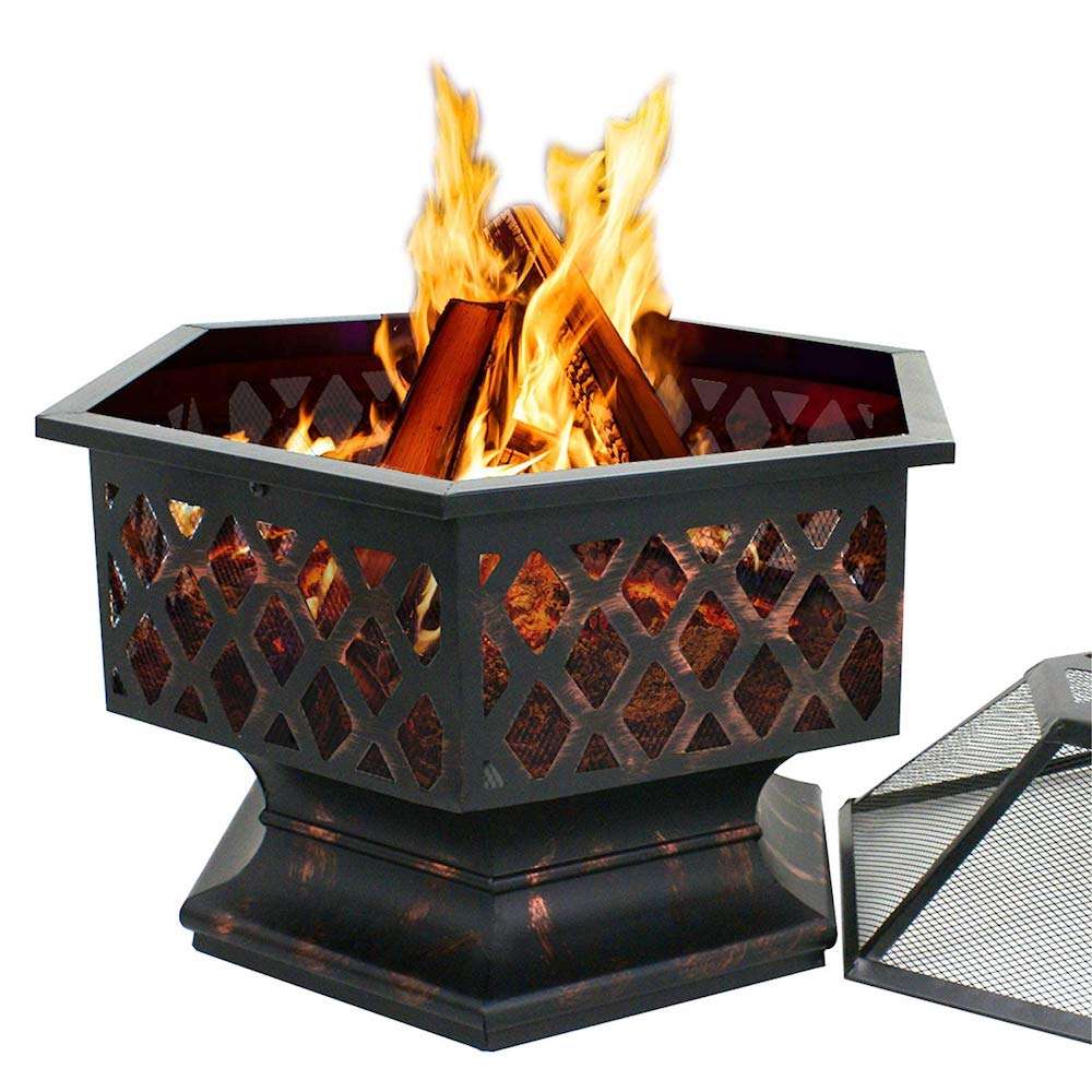 F2C Outdoor Hex Shape Fire Pit Review