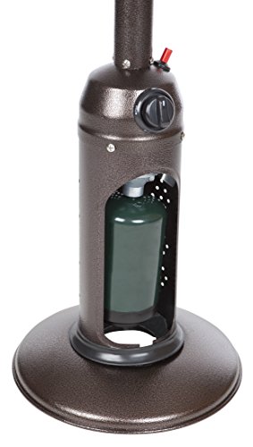 What’s the disadvantage of the Fire Sense 61322 Hammer Tone Table Top Patio Heater?
