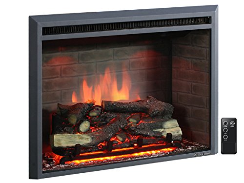 Comparison Between PuraFlame 33” Western Electronic Fireplace Vs. ClassicFlame 28II300GRA Infrared Quartz Fireplace