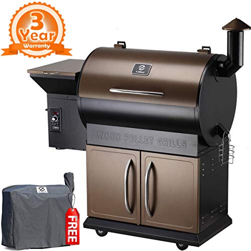 Compare Green Mountain Grills Davy Crockett Pellet Grill with Z Grills ZPG-700D 2018 Upgrade Wood Pellet Grill & Smoker