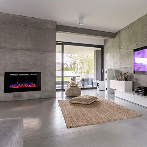 What's the Disadvantage of Valuxhome Armanni Wall Recessed Electric Fireplace Heater