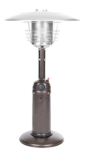 Compare Legacy Heating Patio Heater with Fire Sense 61322 Hammer Tone Table Top Patio Heater