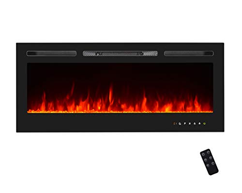 U-MAX Recessed Wall Mounted Electric Fireplace Review