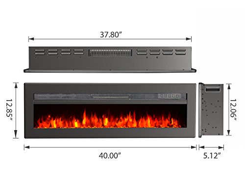 GMHome Wall Recessed Electric Fireplace - Why Should you Choose it or Not?