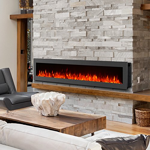 Compare GMHome Freestanding Wall Mounted Electric Fireplace vs. Regal Flame Charlotte Bio Ethanol Wall Mounted Fireplace