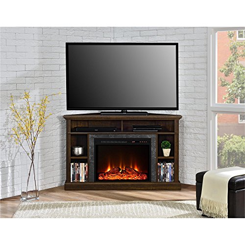 Ameriwood Home Parsons Console Fireplace TV Stand vs. Ameriwood Home Overland Electric Corner Fireplace TV Stand