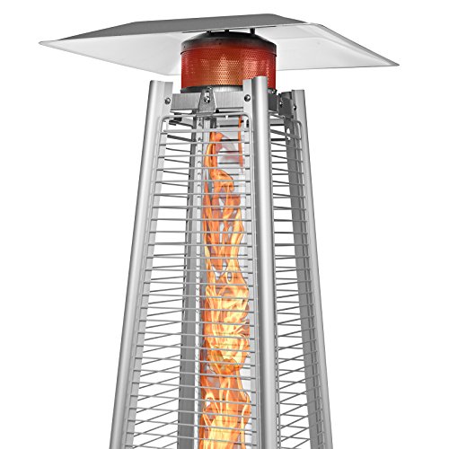 Compare Thermo Tiki Outdoor Propane Patio Heater vs. AmazonBasics Commercial Patio Heater