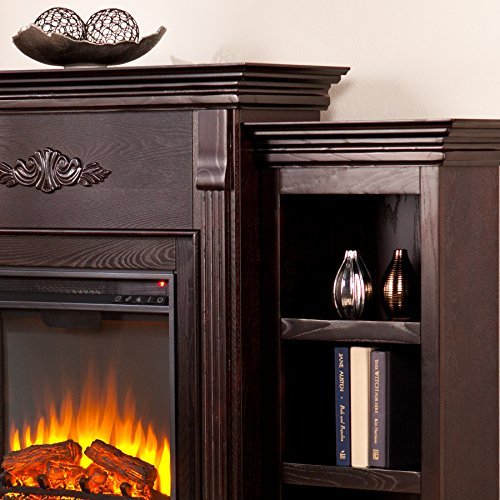 What Users Saying About SEI Tennyson Electric Fireplace TV Stand