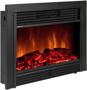 Best Choice Products VD-51075WH Embedded Fireplace Electric Insert