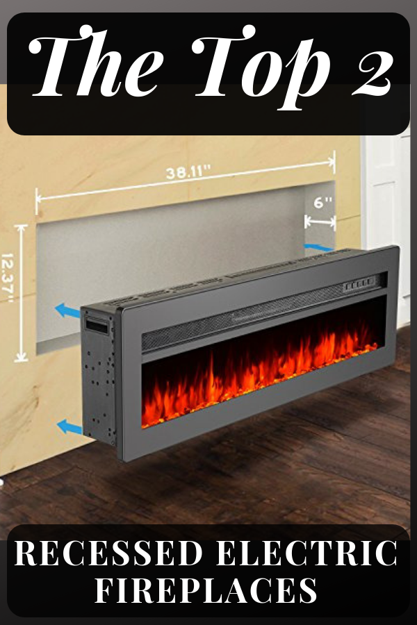 Wall Recessed Electric Fireplaces: Find out how the Top 2 wall recessed electric fireplaces compare! In this article, we review the GMHome wall recessed electric fireplace against the Puraflame wall recessed electric fireplace. #electricfireplace #GMHome #Puraflame #homedecor #FireplaceLab