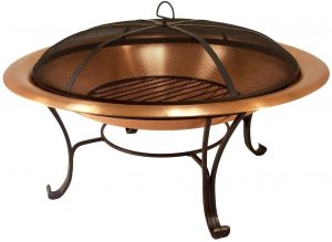 Catalina Creations 40” Solid Copper Fire Pit