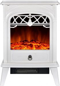 GMHome Free Standing Electric Fireplace Heater