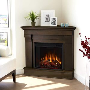 Real Flame 5950E Chateau Corner Electric Fireplace