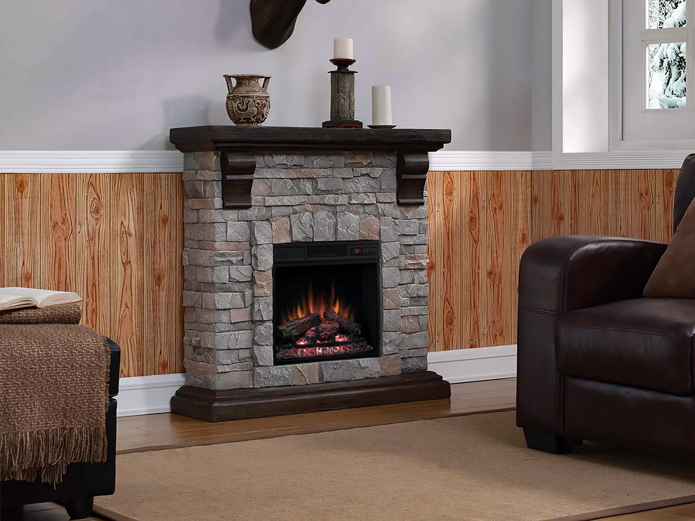 White Electric Fireplace Heaters or Stoves