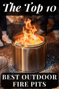 Outdoor Fire Pit: Reviews of the top 10 outdoor fire pits #Patio #FirePit #OutdoorFirePit #FireplaceLab