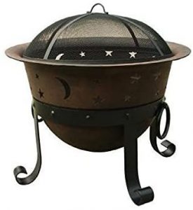 Catalina Creations Heavy Duty Cast Iron Fire Pit