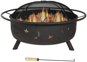 Sunnydaze Cosmic Outdoor Fire Pit