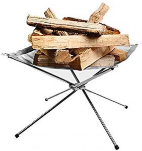 Rootless, Collapsing Portable Outdoor Fire Pit