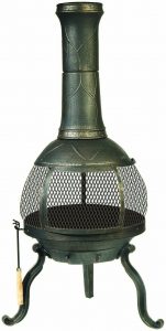 Deckmate, Model 30199 Sonora Outdoor Chiminea Fire Pit