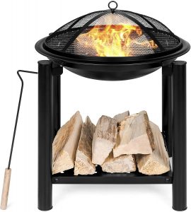 Best Choice Products, 21.5 in. Outdoor Fire Pit Bowl