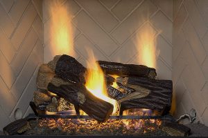 Sure Heat, BRO18NG Burnt River Oak Log Sets (18-Inch)