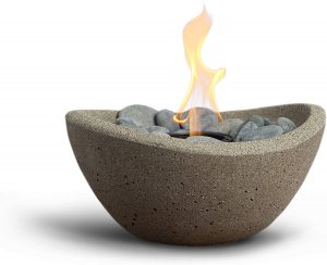 Terra Flame, OD-TT-WAV-BGE-03N 12 in. Fire Pit Bowl