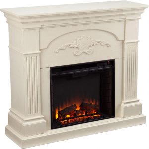 Southern Enterprises Sicilian Harvest Electric Mantel Fireplace