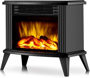 DONYER POWER Mini Electric Fireplace