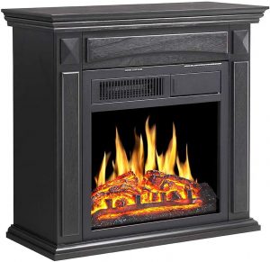 Joy Pebble Fireplace Mantel