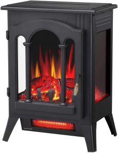 R.W.FLAME Infrared Electric Fireplace
