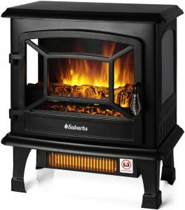 TURBRO Electric Fireplace Mantel