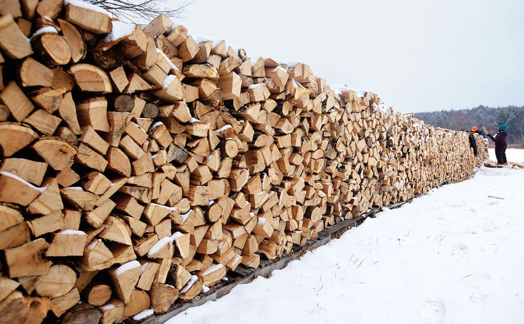 3 Firewood Stacking Ways