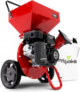 EARTHQUAKE Wood Chipper Shredder- Powerful chipping