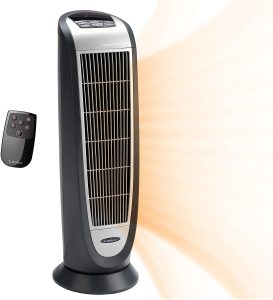 Lasko 5160 Ceramic Tower Heater with Remote Control